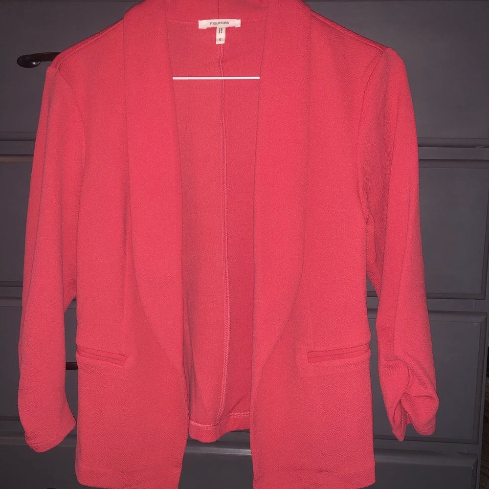 Maurices Lightweight Coral Blazer